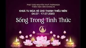 KHÓA TU MÙA HÈ TẠI NI VIỆN VIÊN KHÔNG NĂM 2023 (04/07/2023 - 09/07/2023)